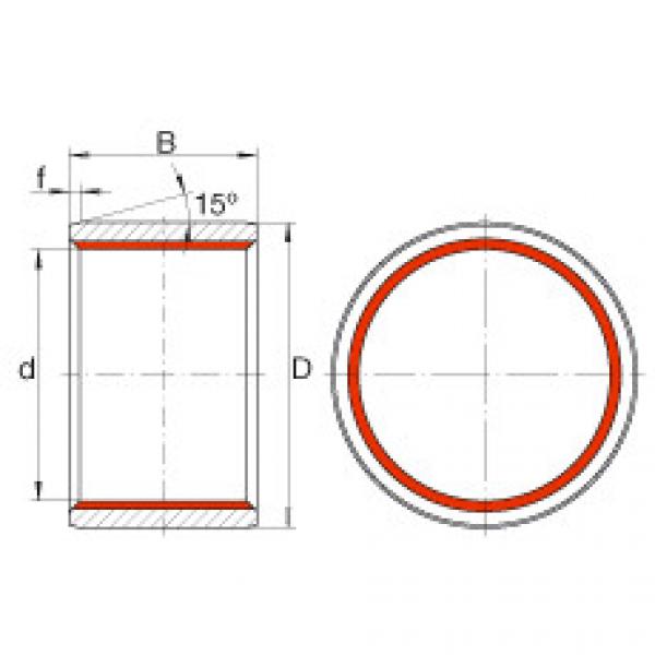 FAG Cylindrical plain bushes - ZGB100X115X100 #1 image