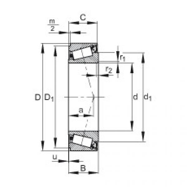 FAG Tapered roller Bearings - JK0S030 #1 image