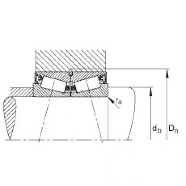 FAG Tapered roller Bearings - JK0S040 #2 image