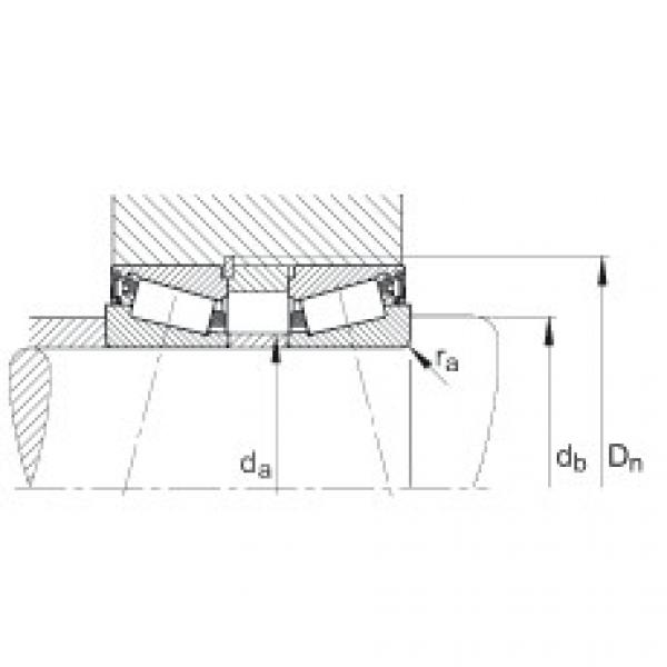 FAG Tapered roller Bearings - JK0S040 #3 image