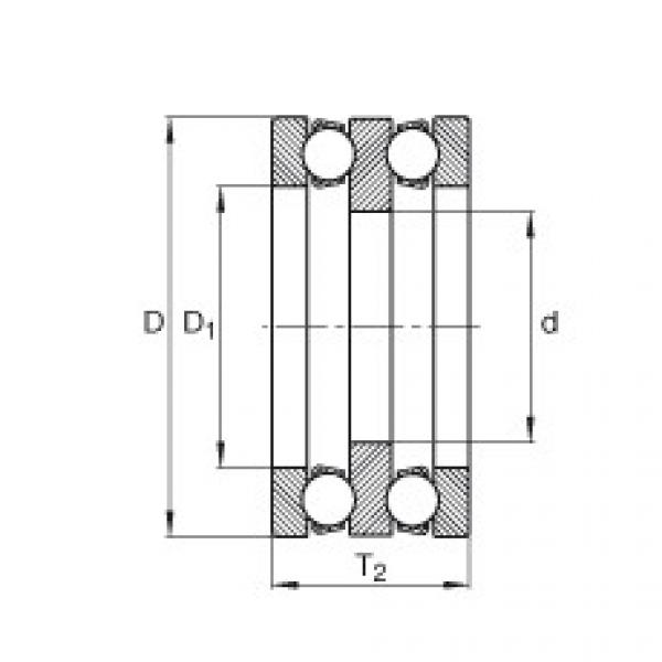 FAG Axial deep groove ball Bearings - 1912 #1 image