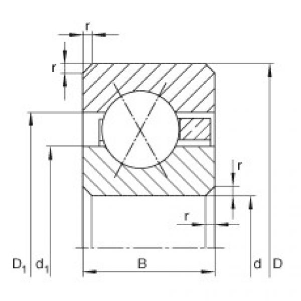 FAG Thin section Bearings - CSXF070 #1 image