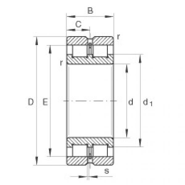 FAG Cylindrical roller Bearings - SL024830 #1 image