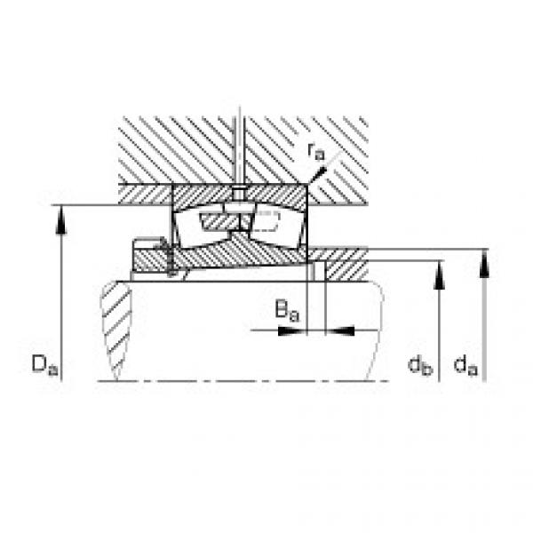 FAG Spherical roller Bearings - 23122-E1A-XL-K-M + H3122 #2 image