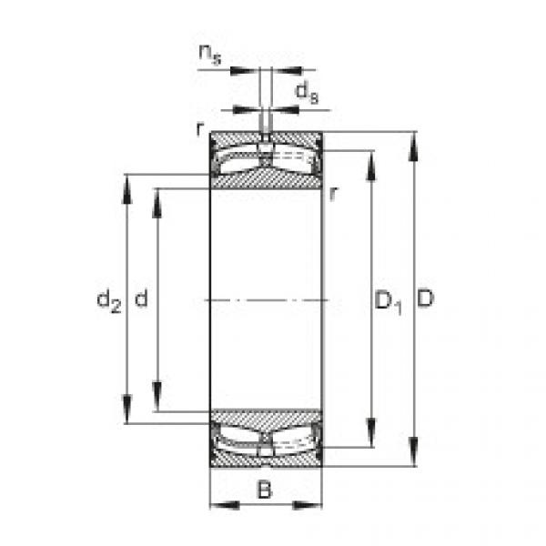 FAG Sealed spherical roller Bearings - 24026-BE-XL-2VSR #1 image