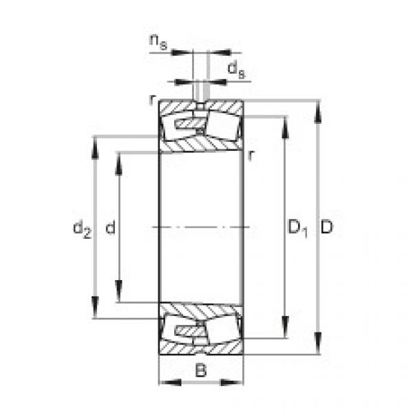 FAG Spherical roller Bearings - 22260-BEA-XL-K-MB1 #1 image