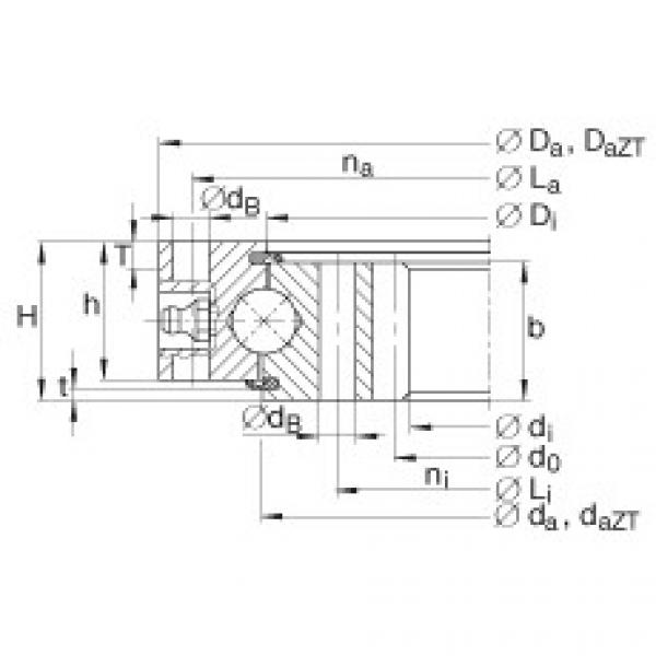 FAG Four point contact Bearings - VI160420-N #1 image