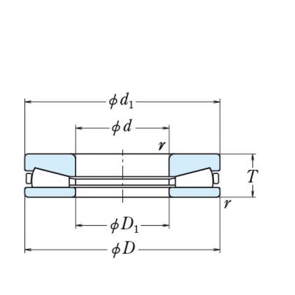 Tapered Roller Thrust Bearings NSK FAG TIMKEN130TTF2501 #2 image