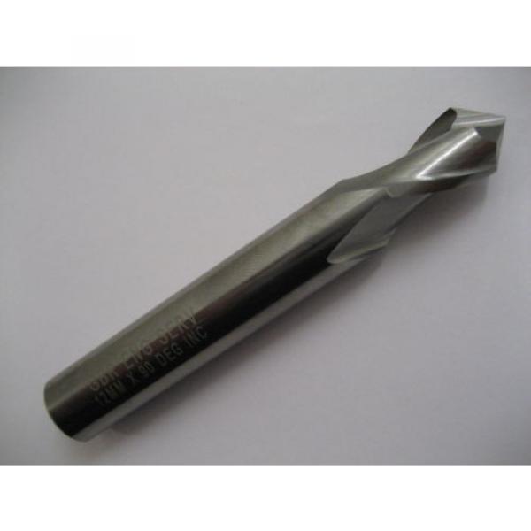 12mm x 90 DEGREE SOLID CARBIDE DRILL - MILL / NC SPOT SPOTTING DRILL GBR #B26 #1 image