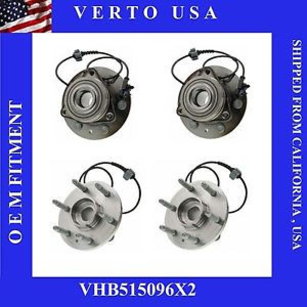 Set Of 2 Wheel Bearing &amp; Hub Assembly VHB515096 Fit Cadillac, Chevrolet &amp; GMC #1 image