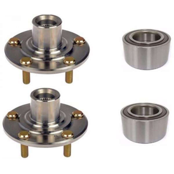 Front Wheel Hub &amp; Bearing Kit fit HONDA ACCORD (6 Cylinder) 2003-2007 (PAIR) #1 image