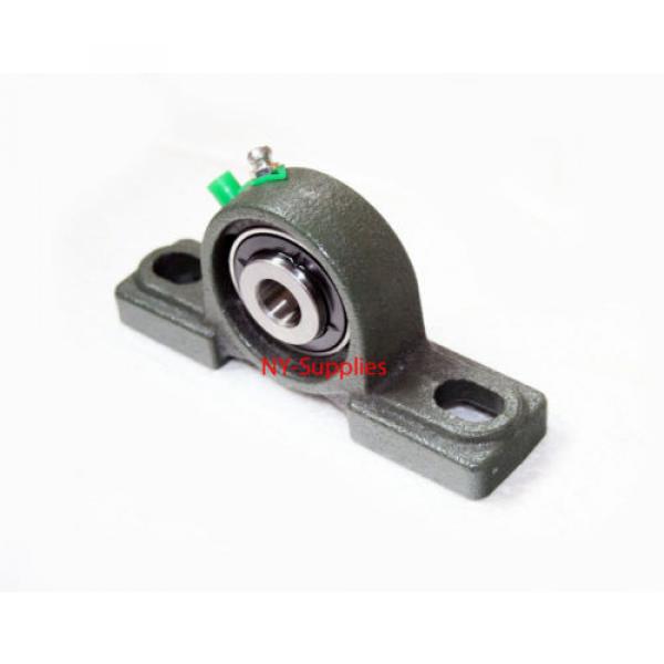 High Quality 1/2&#034; UCP201-8 Pillow Block Bearing with Greese Fitting (Qty 4) +20 #3 image