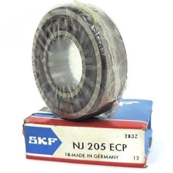 NIB SKF NJ205ECP ROLLER BEARING ID-25MM OD-52MM W-15MM NORMAL FIT NJ-205-ECP #3 image