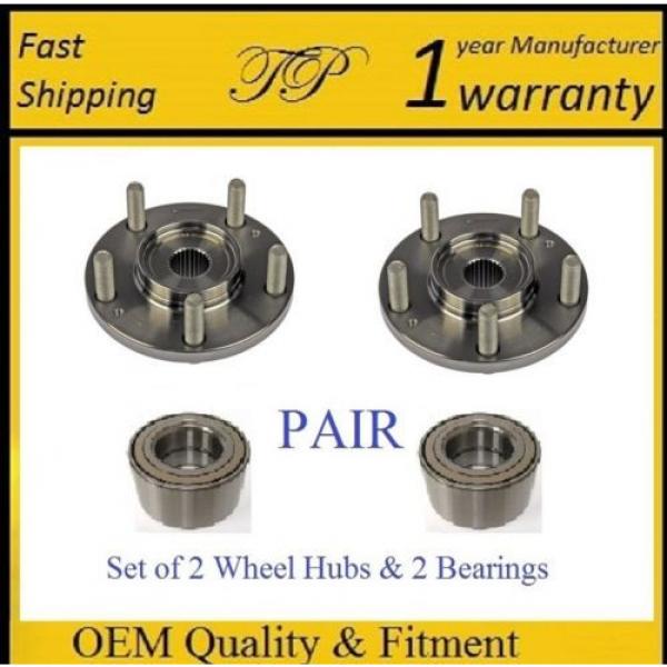 Front Wheel Hub &amp; Bearing Kit fit HONDA CR-V (LX, NON-ABS) 2002-2004 (PAIR) #1 image