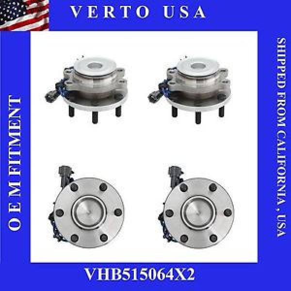 2 Wheel Bearings and Hub Assembly Front Verto USA  VHB515064 Fit Nissan &amp; Suzuki #1 image