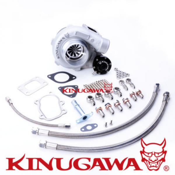 Kinugawa GTX Ball Bearing 3&#034; Turbocharger GTX2860R fit NISSAN S14 S15 T25 AR57 #1 image