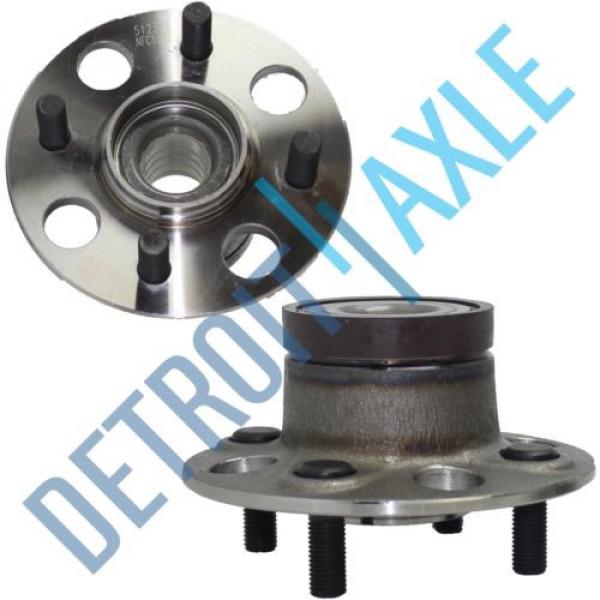 Pair: 2 New REAR 2007-13 Fit 2010-13 Insight ABS Wheel Hub and Bearing Assembly #1 image