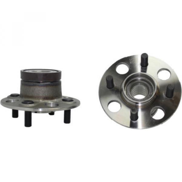 Pair: 2 New REAR 2007-13 Fit 2010-13 Insight ABS Wheel Hub and Bearing Assembly #4 image