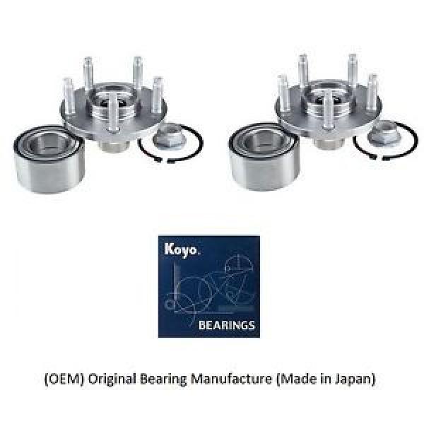 Front Wheel Hub &amp; (OEM) KOYO Bearing Kit fit LINCOLN MKX 2007-2010 (PAIR) #1 image