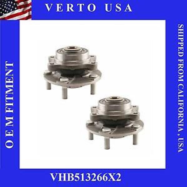 Set Of 2 Wheel Bearings and Hub Assembly Verto USA  VHB513266X2 , Fit Hyundai #1 image