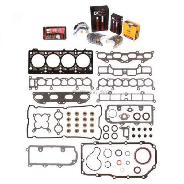 Fit Full Gasket Set Bearings Rings 96-99 Mitsubishi Eagle Dodge Non-Turbo 420A #2 image