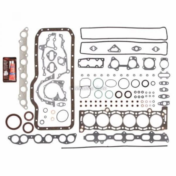 Fit 89-92 Toyota Cressida Supra 3.0 DOHC 7MGE Full Gasket Set Bearings Rings #3 image