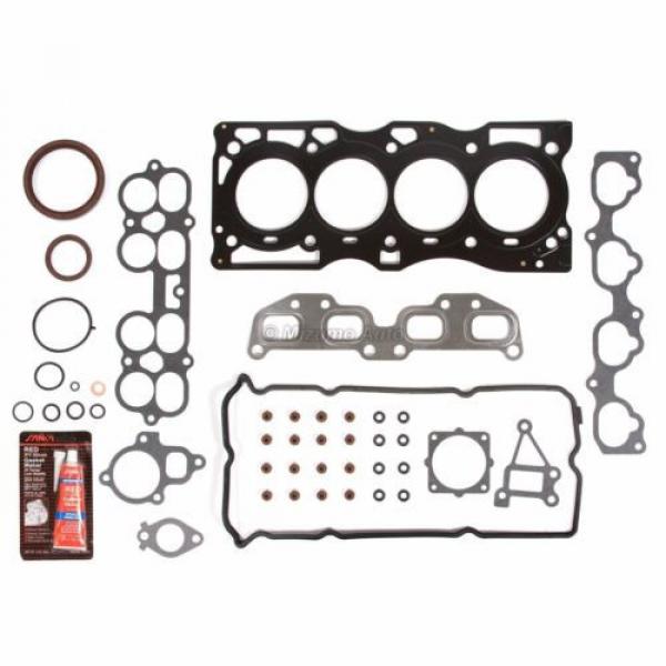 Fit 02-06 Nissan Altima Sentra 2.5 QR25DE Full Gasket Set Bearings Piston Rings #3 image