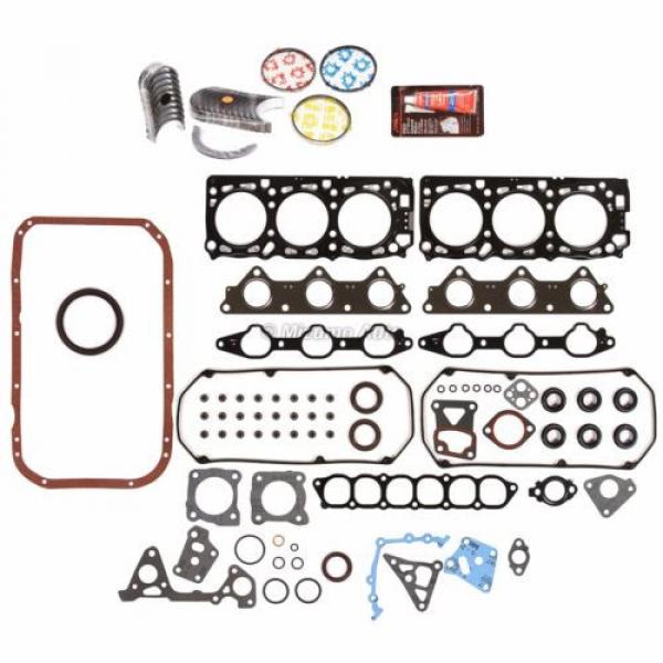 Fit Mitsubishi Montero &amp; Sport 3.0 6G72 Full Gasket Set Bearings Piston Rings #2 image