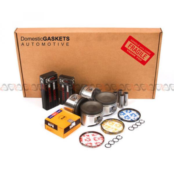 Fit 91-94 Nissan 240SX 2.4L DOHC Full Gasket Pistons&amp;Bearings&amp;Rings Set KA24DE #2 image