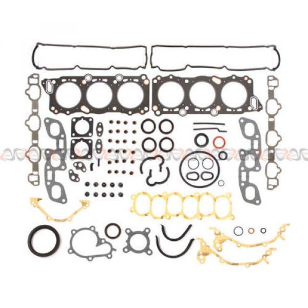 Fit 90-97 Nissan 300ZX Infiniti J30 3.0L Full Gasket Piston&amp;Bearing&amp;Rings VG30DE #3 image