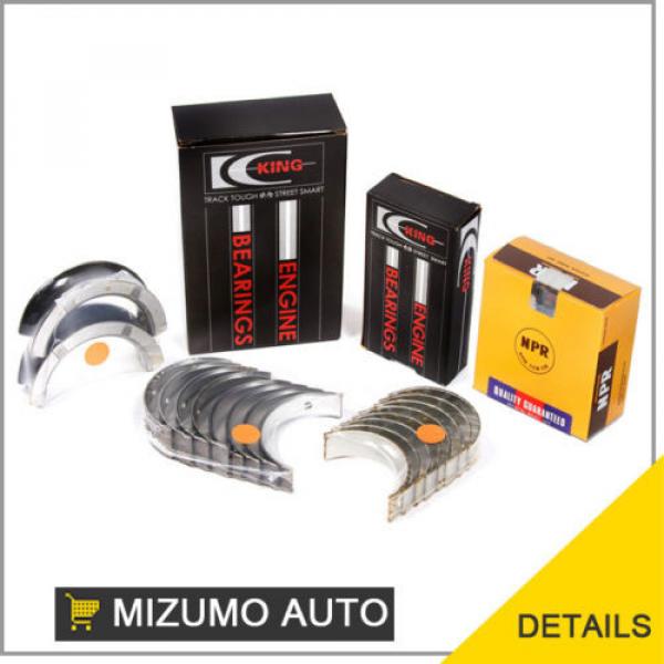 Fit 83-93 Mazda B2000 626 MX6 Turbo 2.0L 2.2L Piston Rings Main Rod Bearings #1 image