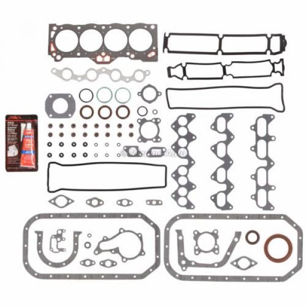 Fit Full Gasket Set Bearings Rings 85-87 Toyota Corolla MR2 1.6 4AGEC 4AGELC #3 image