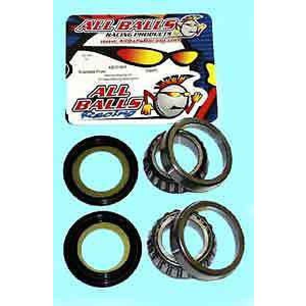ALL BALLS STEERING HEAD Bearings TO FIT SUZUKI RM 125 RM125 ALL MODELS 1989-90 #1 image