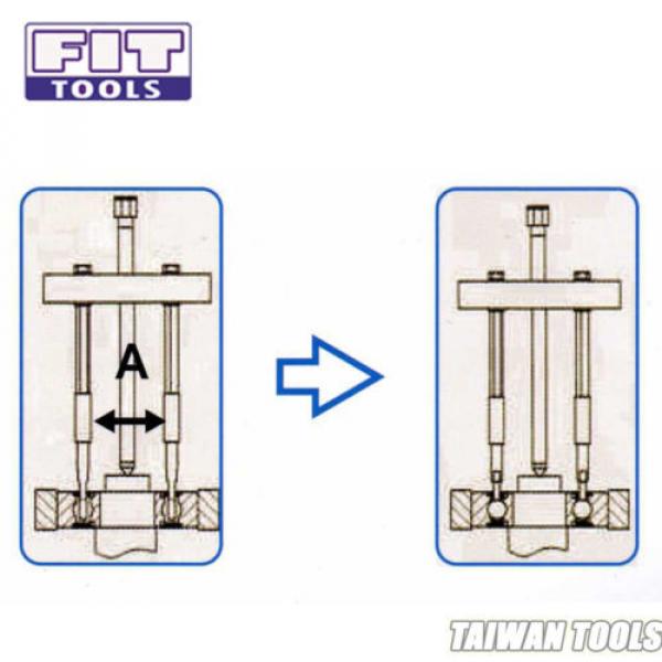 FIT TOOLS Three Way Internal / External / Bearing Separator &amp; Bolts 30 ~ 50 mm #3 image