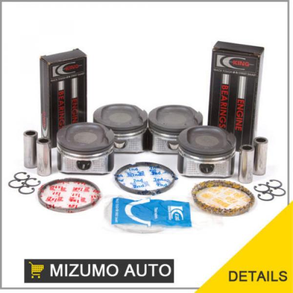 Fit 98-08 Toyota Celica Corolla MR2 Pontiac 1.8 Pistons Rings  Main Rod Bearings #1 image