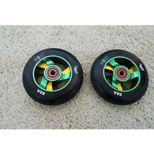 RAT poison push Scooter wheels &amp; Bearings rrp£44 fit madd gear / jd bug etc #1 image