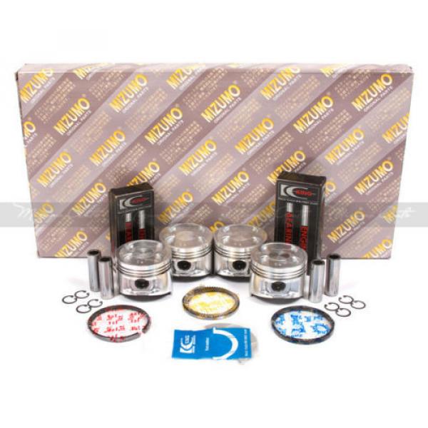 Fit 88-89 Toyota Geo 1.6 4AGE 4AFELC Full Gasket Set Pistons Main Rod Bearings #2 image