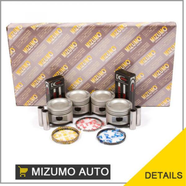 Fit 87-93 Mazda B2200 2.2 SOHC F2 Full Gasket Set Pistons Main Rod Bearings #1 image