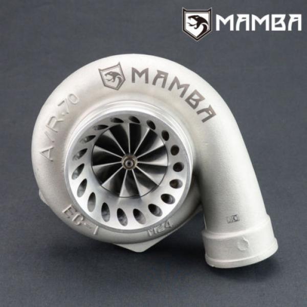 MAMBA Ball Bearing Turbocharger 4&#034; GTX3584R .71 T3 V-band FIT Nissan RB25DET #2 image
