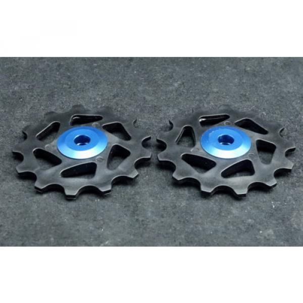 J&amp;L 13T Ceramic Bearing Rear Derailleur Pulley/Jockey* 2 fit Shimano,SRAM-8g #3 image