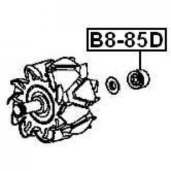 Alternator Bearing Tolerance Ring For 2012 Honda Fit (CAN) #2 image