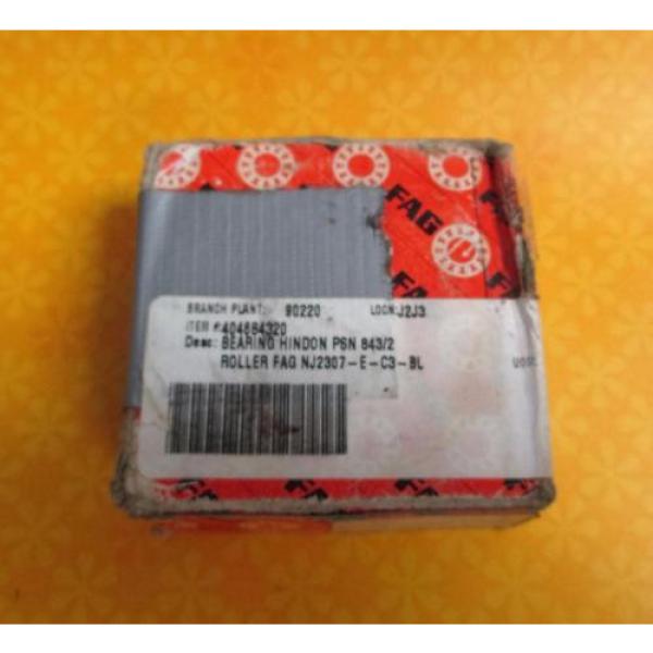 FAG Roller Bearing NJ2307 TVP2 C3 #2 image