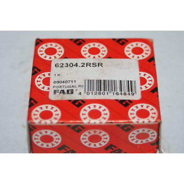 FAG 62304-2RSR Deep Groove Bearing (20mm X 52 X 21) NEW #1 image