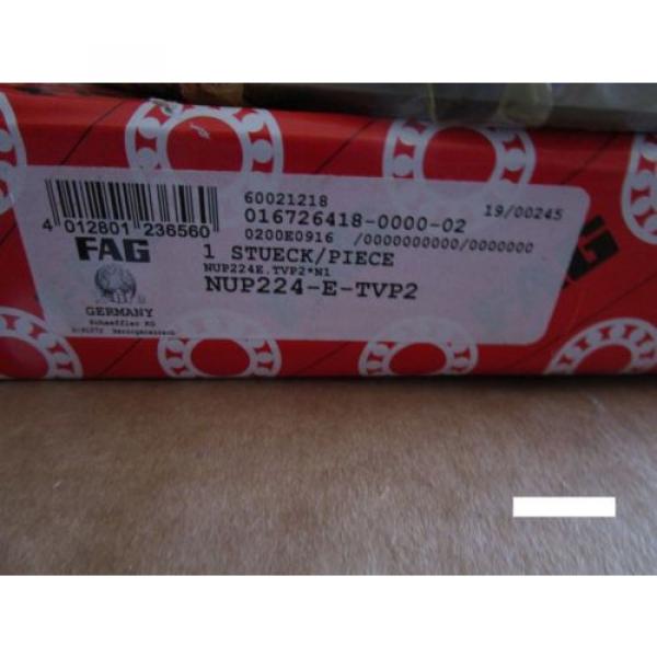 FAG NUP224-E-TVP2, Straight Bore Radial Bearing #2 image