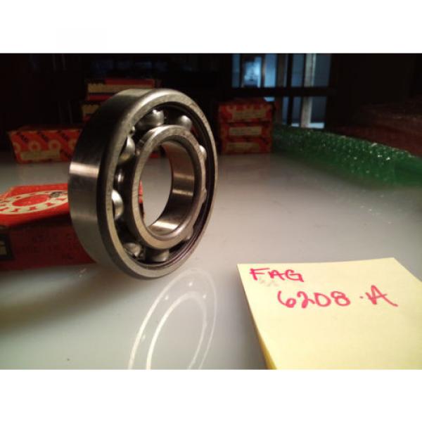 FAG 6208A SINGLE ROW BALL BEARING #3 image