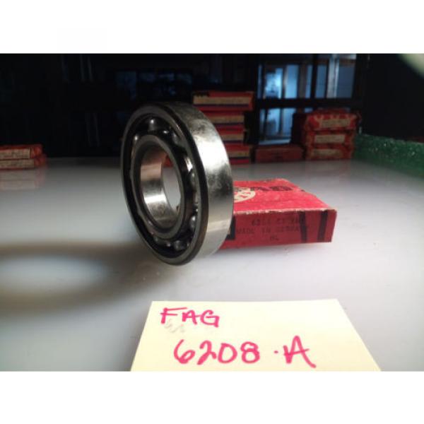 FAG 6208A SINGLE ROW BALL BEARING #4 image