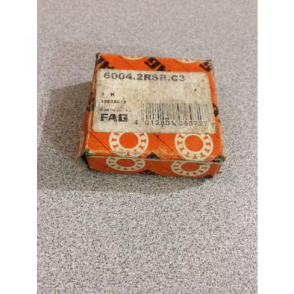 NEW IN BOX FAG ROLLER BEARING 6004.2RSR.C3 #2 image