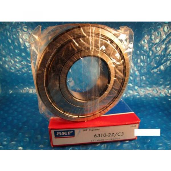 SKF 6310 2Z C3, ZZ Roller Bearing(=2 NTN, FAG 2ZR, NSK, Fafnir Timken 310KDD) #1 image