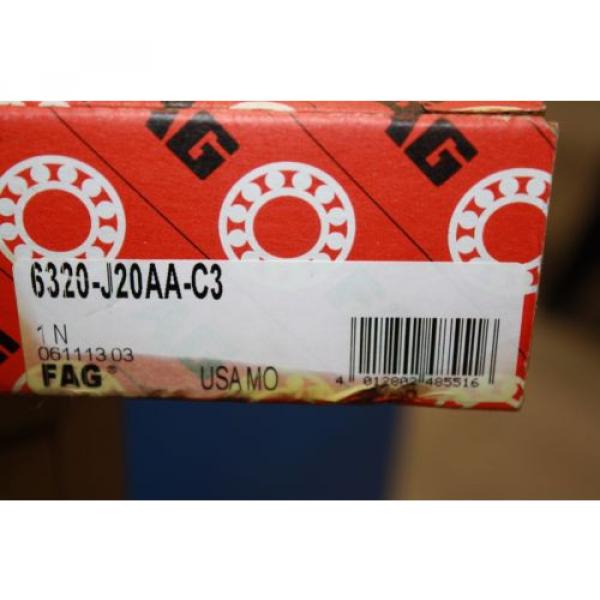 FAG 6320C3 BEARING NEW #3 image