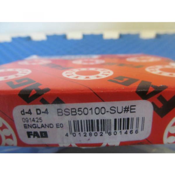 NOS Fag Bearing BSB50100 SU Free Shipping #2 image